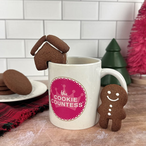 Gingerbread House Mug Hugger Cookie Cutter - The Cookie Countess