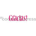 Gracias Stencil - The Cookie Countess