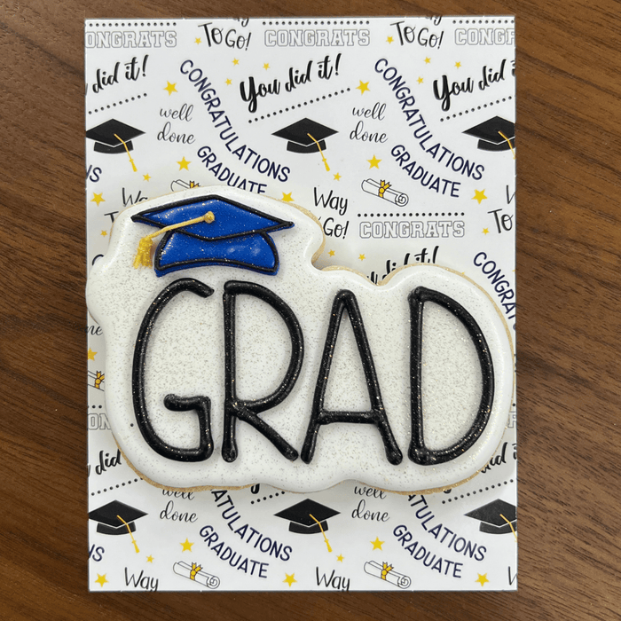 Grad Cookie Backer