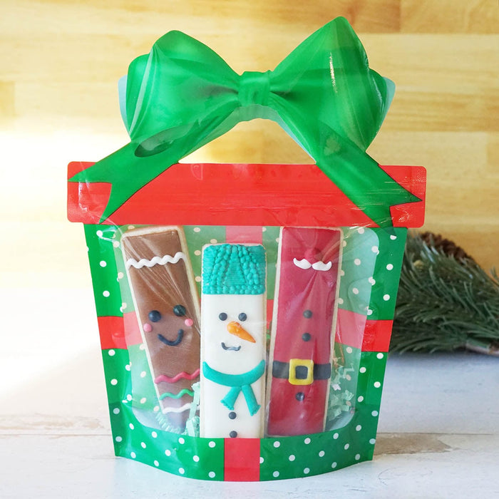 Green Gift Cookie Bag — The Cookie Countess