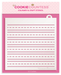 Handwriting Practice Paper Stencil - The Cookie Countess