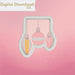 Hanging Ornaments Cookie Cutter STL - The Cookie Countess