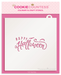 Happy Halloween Spooky Script Stencil - The Cookie Countess
