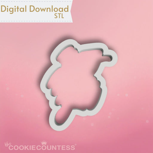 Happy New Year Cookie Cutter STL - The Cookie Countess