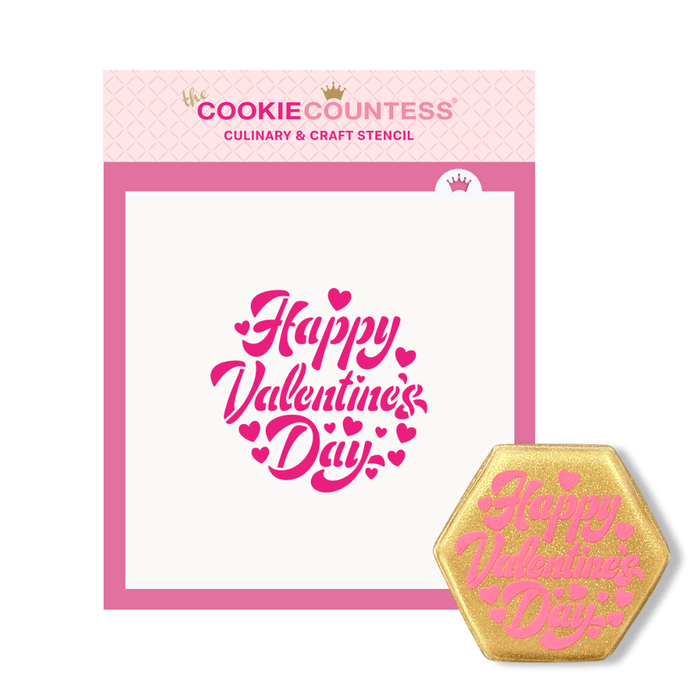 happy-valentines-day-calligraphy-stencil-and-cutter-the-cookie-countess for Free Printable Valentine S Day Stencils Happy Valentines Day Calligraphy Stencil and Cutter — The Cookie Countess for Free Printable Valentine S Day Stencils
