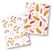 Harvest Leaves Cookie Backer - Food Safe, Double Sided 3.75" x 5" - The Cookie Countess