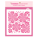 Heart Flower Pattern Stencil - The Cookie Countess