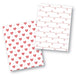 Heart Strings Cookie Backer - Food Safe, Double Sided 3.75" x 5" - The Cookie Countess