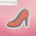 High Heel Cookie Cutter STL - The Cookie Countess