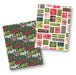 Holiday Sayings and Presents Cookie Backer - Food Safe, Double Sided 3.75" x 5" - The Cookie Countess
