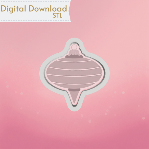 Intricate Ornament Cookie Cutter STL - The Cookie Countess