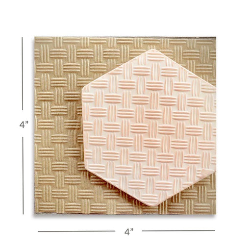 Intricut Edibles Parchment Paper Parchment Texture Sheets - Basket Weave 2