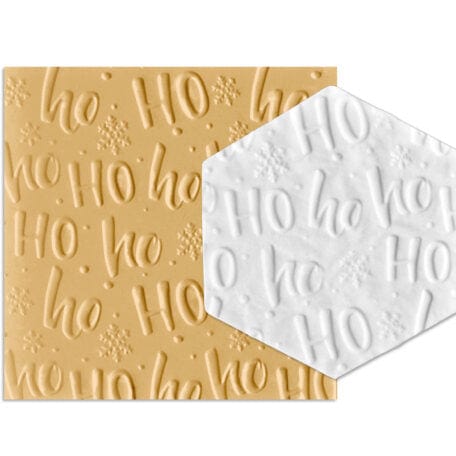 Intricut Edibles Parchment Paper Parchment Texture Sheets - Christmas Text Ho3