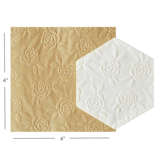 Intricut Edibles Parchment Paper Parchment Texture Sheets - Floral 04