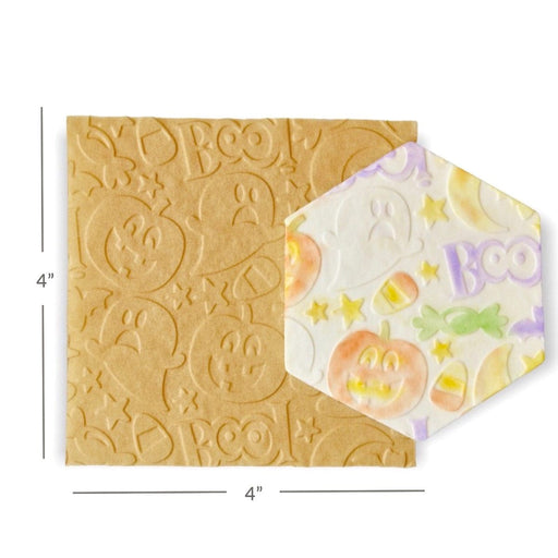 Intricut Edibles Parchment Paper Parchment Texture Sheets - Halloween Icons