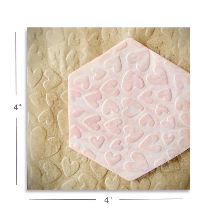 Parchment Texture Sheets - Hearts Random — The Cookie Countess