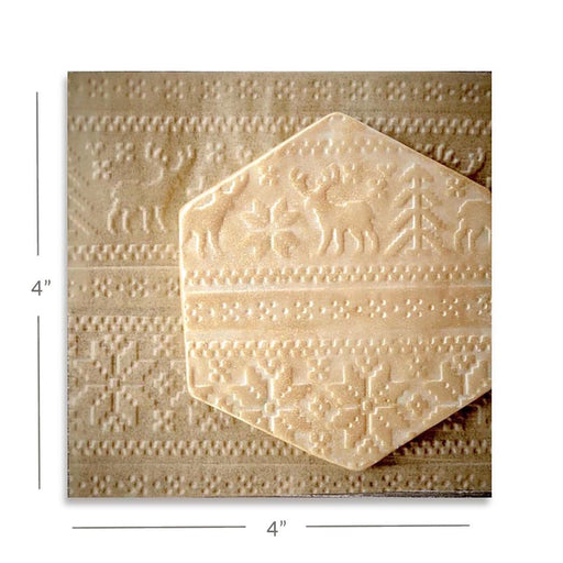 Intricut Edibles Parchment Paper Parchment Texture Sheets - Knit Pattern 7