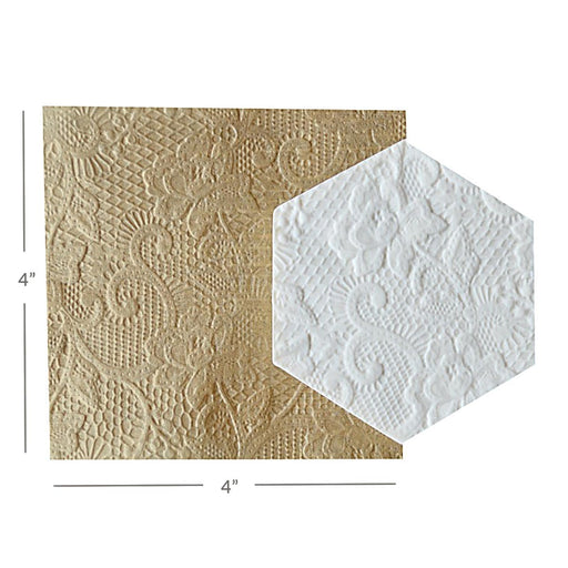 Intricut Edibles Parchment Paper Parchment Texture Sheets - Lace
