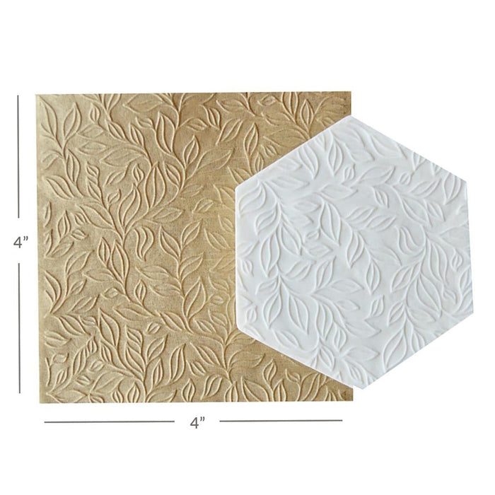 Intricut Edibles Parchment Paper Parchment Texture Sheets - Leaves 3
