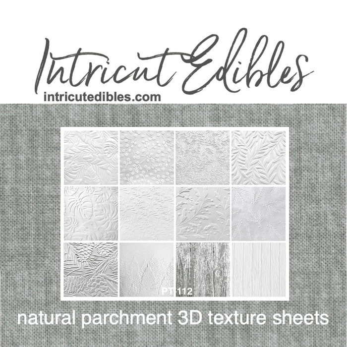 Parchment Texture Sheets - Leaves Combo Set of 12 Sheets