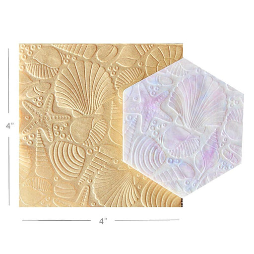 Intricut Edibles Parchment Paper Parchment Texture Sheets - Shells 2