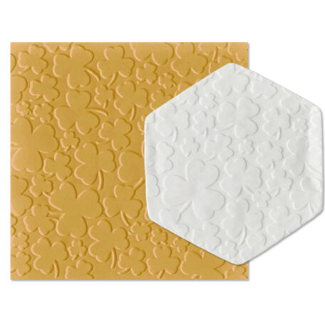 Intricut Edibles Parchment Paper Parchment Texture Sheets - St Pats Clover