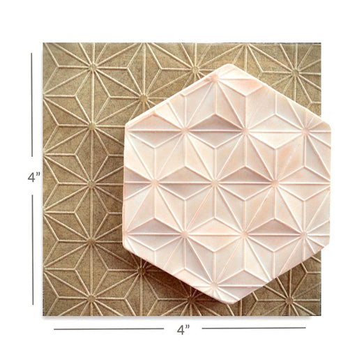Intricut Edibles Parchment Paper Parchment Texture Sheets - Triangle Stars