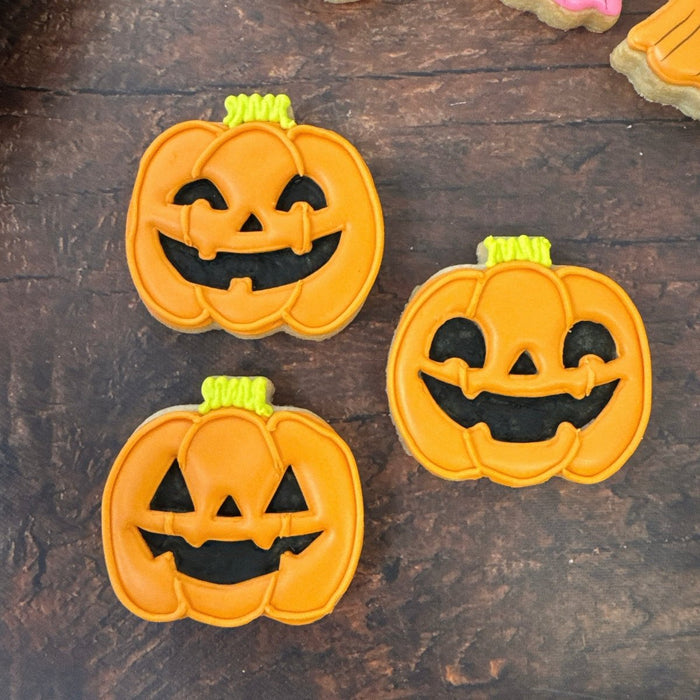 Jack o Lantern Cookie Cutter and Stamps Set — The Cookie Countess
