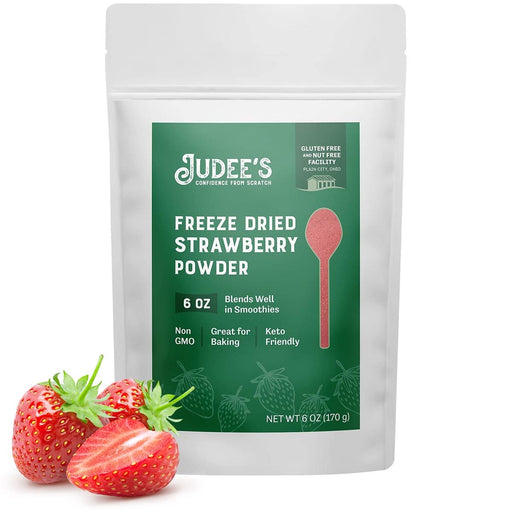 Judee's Flavor Freeze Dried Strawberry Powder 6oz