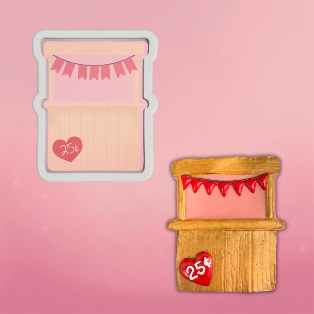 Kissing Booth Cookie Cutter — The Cookie Countess