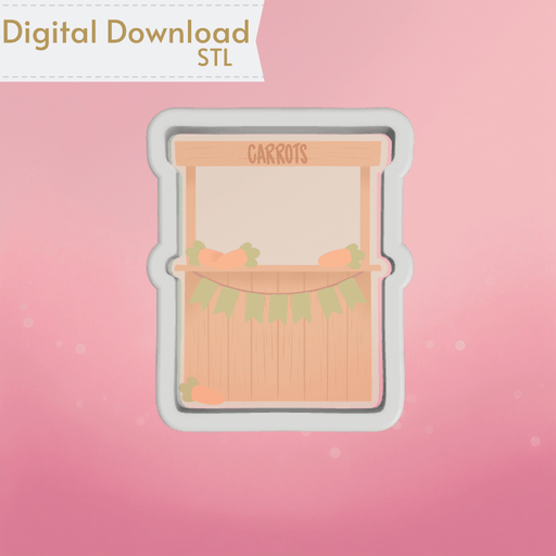 Kissing Booth Cookie Cutter STL - The Cookie Countess