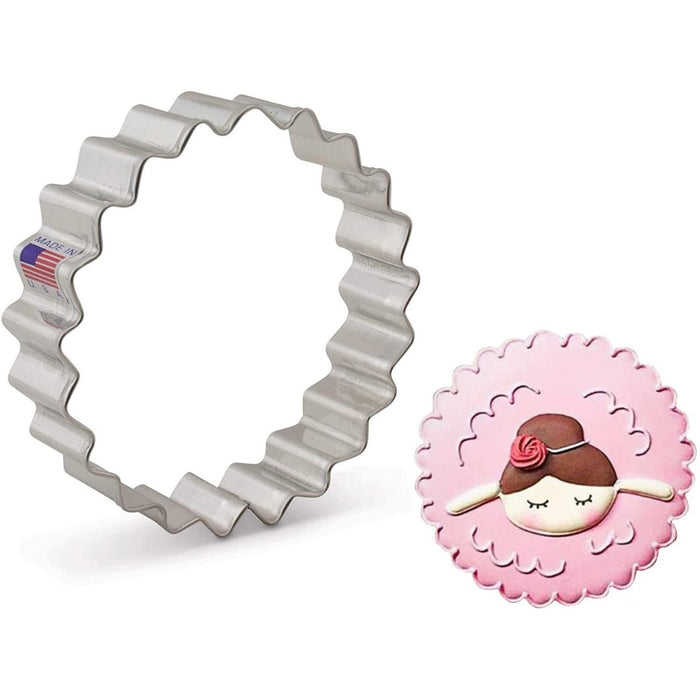 Ann Clark 4-inch Biscuit Cutter - Made In USA Cookie Cutter For Perfect Round Biscuits & Cookies