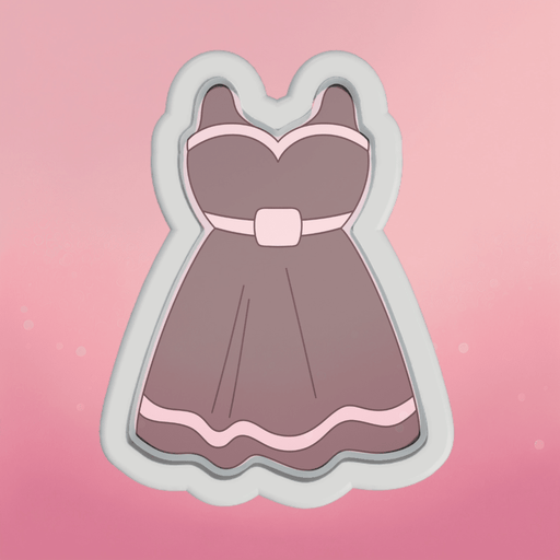 Little Black Dress Cookie Cutter - The Cookie Countess