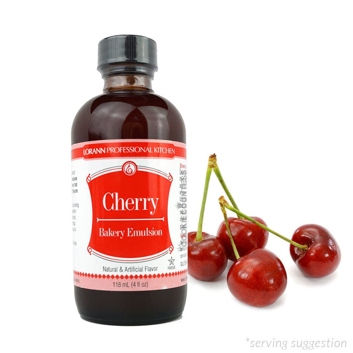 LorAnn Flavor Cherry Bakery Emulsion - 4 oz.