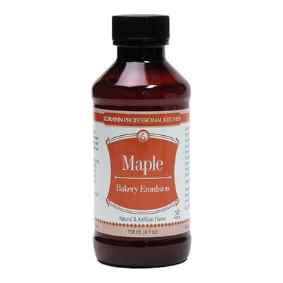 LorAnn Flavor Maple Bakery Emulsion - 4 oz.