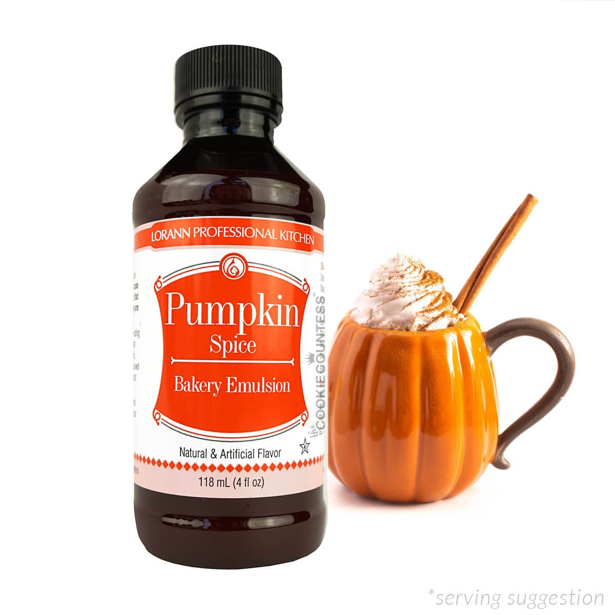 Pumpkin Spice Cookie and Cake Flavoring - Alcohol free, Made in