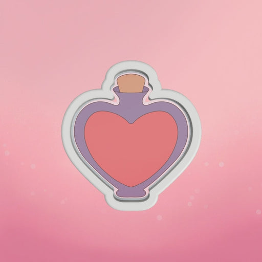 Love Potion Bottle Cookie Cutter - The Cookie Countess