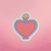 Love Potion Bottle Cookie Cutter - The Cookie Countess