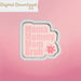 Mama Mommy Mom Bruh Plaque Cookie Cutter STL - The Cookie Countess
