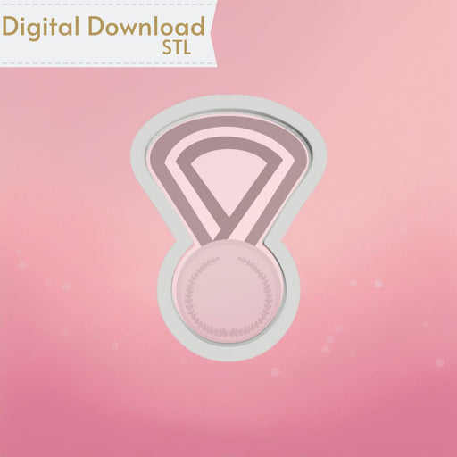 Medal Cookie Cutter STL - The Cookie Countess