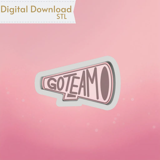 Megaphone Cookie Cutter STL - The Cookie Countess