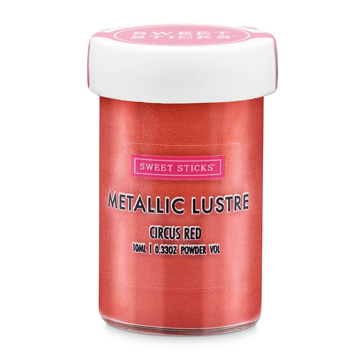 Metallic Lustre Dust- Circus Red 4g — The Cookie Countess