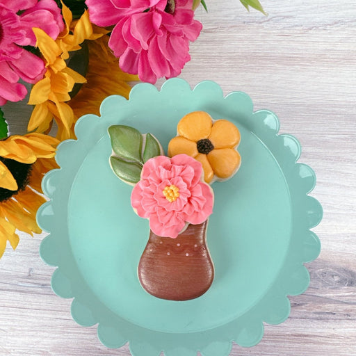 Mini Floral Arrangement Cookie Cutter Set (3pcs) - The Cookie Countess