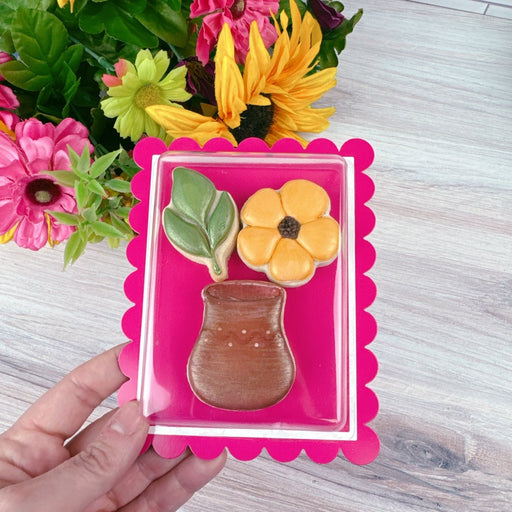 Mini Floral Arrangement Cookie Cutter Set (3pcs) - The Cookie Countess