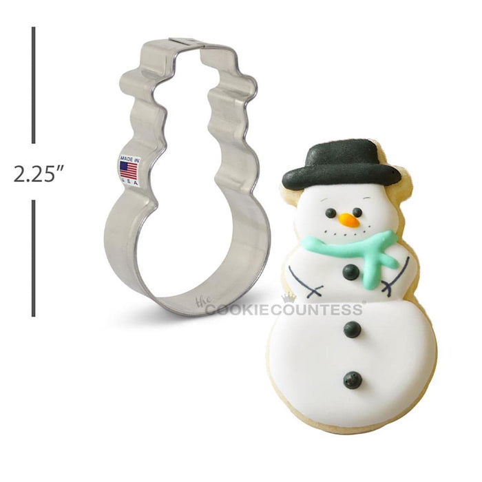 Ann Clark Snowman Cookie Cutter - Thumbnail 2