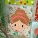 Mistletoe and Bows Cookie Backer - Food Safe, Double Sided 3.75" x 5" - The Cookie Countess