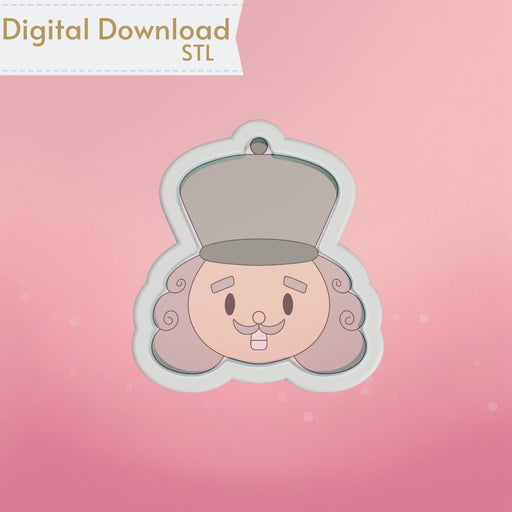 Mr. Nutcracker Cookie Cutter STL - The Cookie Countess