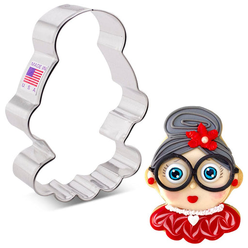Mrs. Claus Cookie Cutter - The Cookie Countess