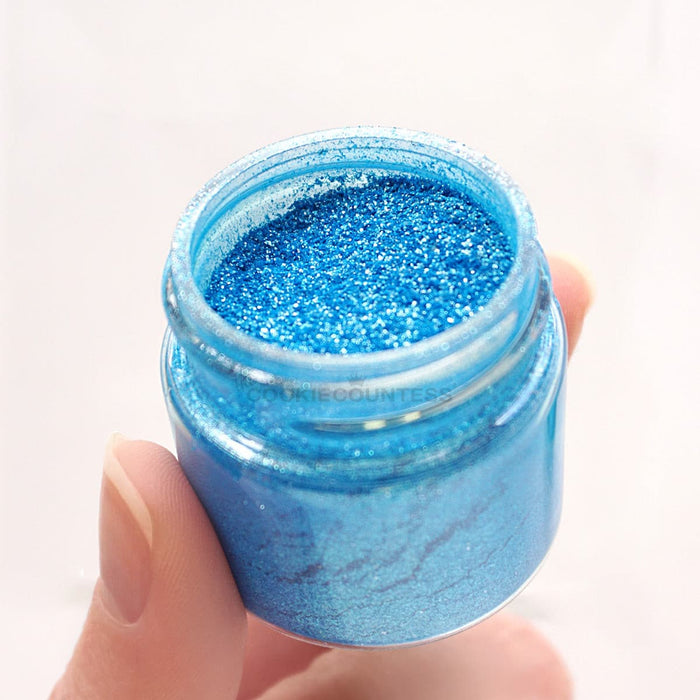 Blue Edible Glitter FDA Approved Made in USA - Kosher, Vegan — The Cookie  Countess
