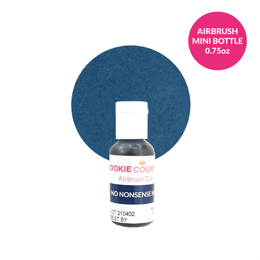 No Nonsense Navy edible airbrush color 0.75oz - MINI SIZE - The Cookie Countess